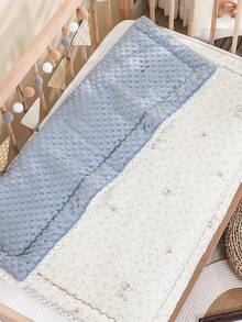 1 Stück Baby Quilt für Jungen & Mädchen: Mit einem gerüschten Cartoon-Design, ist es für Wärme verstärkt. Es eignet sich für Situationen wie Babyzimmer-Dekoration, täglichen Gebrauch für Säuglinge und Schlafenszeit in Kindergärten und ist für Herbst, Winter und alle Jahreszeiten geeignet.