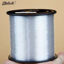 Chelesh Línea de pesca de nailon de 1000m/39370 pulgadas, de alta resistencia de un solo hilo, transparente, rosa rojo, burdeos, gris negro, verde oliva, con opciones de resistencia a la tracción de 6LB-38LB, duradera y resistente a la abrasión, lanzamiento suave, ligera y flexible, resistente a la corrosión, baja absorción de agua, textura suave, fácil de controlar y atar, adecuada para pesca de mar, pesca de estanque, pesca de carpas, pesca con señuelos, manualidades de joyería, regalo de pesca - Multicolor - Ver 4