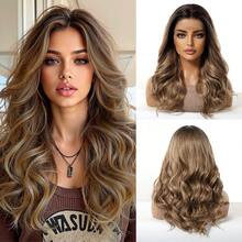 13*4 HD Lace Wig Fashion And Halloween Wacky 16-Inch Long Curly Hair 13*4 HD Lace Area Without Bangs Heat-Resistant Synthetic Hair,For Daily Wear, Parties, Halloween & Cosplay