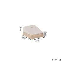 1 Stylish Solid Wood Diagonal Display Stand - Fabric Bracket For Collarbone Chain Jewelry - Window Jewelry Array Display Prop For Decoration