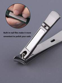 1pc Ingrown Toenail Clipper With Hanging Hole, Suitable For Men And Women, Home Use Nail Trimmer