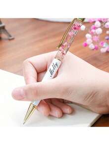 1/5/10/20 unidades Bolígrafos personalizables, herramientas de escritura personalizadas, adecuadas para grabar nombres y sitios web de empresas, opción ideal para hombres, aniversarios, regalos de cumpleaños, regalos promocionales, papelería