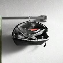 Peak Design Small Wash Pouch Black Weatherproof Travel Toiletry Bag Upright Or Hanging Toiletry Kit With Pockets Magnetic Toothbrush Pocket Wide UltraZip Opening Toiletry Bag For Men And Women - 黑色 - 查看 7