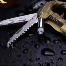 NAVAJA mosquetón multiherramienta,llavero mosquetón,NAVAJA DE BOLSA PLEGABLE, - #OJOS24-1003 - Ver 9