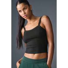 Alo Yoga Camiseta sin mangas Alosoft Sweet Talker - Blanco | | Conjunto de Pilates - Negro - Ver 1