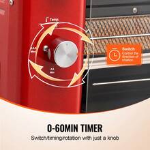 Shawarma Grill Machine, 5 Strings Of Barbecue Capacity, Chicken Shawarma Cooker Machine, Gas & Electric Broiler Gyro Rotisserie Oven Doner Kebab Machine, For Home Restaurant Kitchen Parties - 查看 4