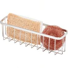 Kitchen SinksinterDesign 84822 Gia Suction Kitchen Sink Caddy Holder for Sponges and Kitchen Accessories Polished Extra LargeKitchen Sinks - Pulido - Ver 3