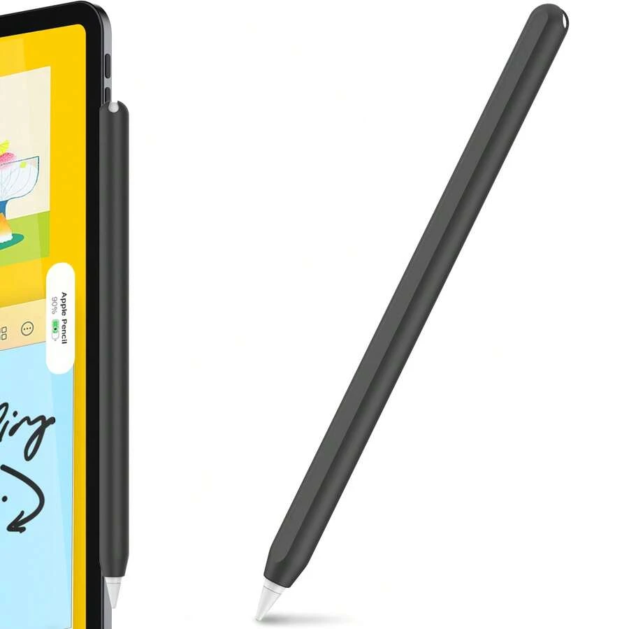 Vỏ bảo vệ bằng silicon chỉ tương thích với iPad Apple Pencil Pro và thế hệ thứ 2 - Nhiều màu - Xem 1