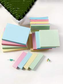 Colorful Sticky Notes, Memo Pads, Student Notebooks, Office Memo Pads, Self-Adhesive Sticky Notes, Suitable For Office, Home And School Use