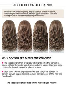 13*4 HD Lace Wig Fashion And Halloween Wacky 16-Inch Long Curly Hair 13*4 HD Lace Area Without Bangs Heat-Resistant Synthetic Hair,For Daily Wear, Parties, Halloween & Cosplay