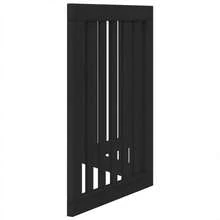 vidaXL 3-Tlg. Hundetor Faltbar Schwarz 150 Cm Pappelholz - nero - Visualizzare 5
