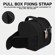 Baliken Bowling Single Tote Bag, Durable, Compact And Stylish Durability Easy To Carry Holds One Ball - 黑色 - 查看 7