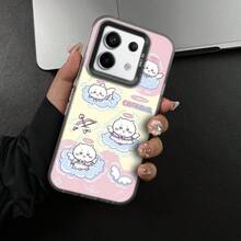 Suitable For Apple 13/14/15 Pro Redmi Phone Case Note  Ote 12 Pro+ Sweet Jiyikawa - Plateado - Ver 1