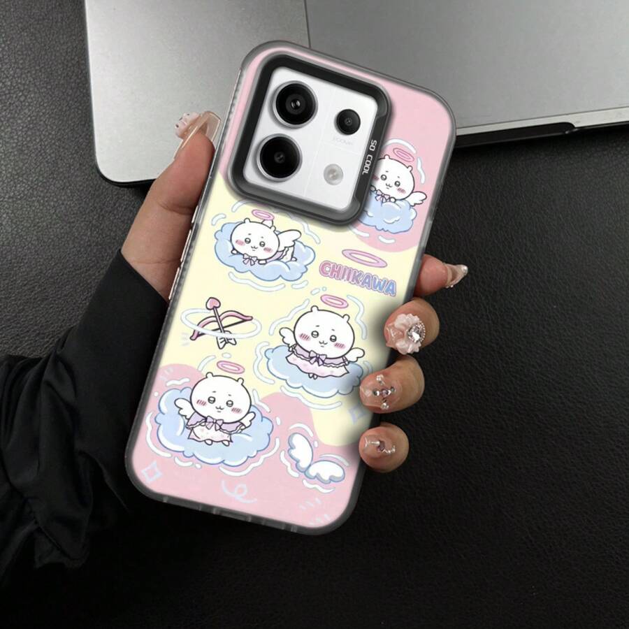 Suitable For Apple 13/14/15 Pro Redmi Phone Case Note  Ote 12 Pro+ Sweet Jiyikawa - Plateado - Ver 1