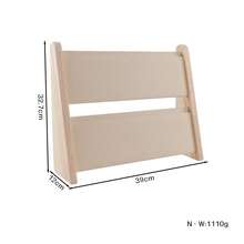 1 Stylish Solid Wood Diagonal Display Stand - Fabric Bracket For Collarbone Chain Jewelry - Window Jewelry Array Display Prop For Decoration