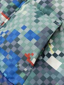 Balabala Kids Boys Hooded Down Jacket, Winter 2025 Warm & Protective - Green Tone - View 8