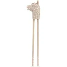 Fred Munchtime Chopsticks, Llama -  Food- Plastic -  Training Chopsticks, Fun Mealtime Utensil For Picky Eaters, Easy To Use Novelty Utensil For , Beginners, , ,26646975 - Apricot - View 1