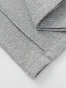 Balabala 男女童长袖T恤，柔软百搭，2025秋冬系列 - 淺花灰 - 查看 10