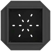 vidaXL Feuerstelle Schwarz 48 X 48 X 51 Cm Stahl - Black - View 6