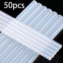 20 pezzi/50 pezzi Mini Stick di Colla a Caldo, Adatti per Mini Pistole per Colla, Ampiamente Utilizzati per Legno, Metallo, Vetro, Plastica, Fiori, Tessuti, ecc.