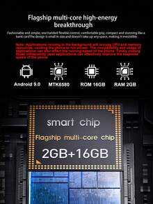 SERVO 迷你智能手机 3 英寸小显示屏 3G WCDMA 蜂窝网络 双 SIM 卡 RAM 2GB ROM 16GB GPS WiFi 高清摄像头 小型手机 - 粉色 - 查看 7