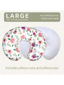 1 件多功能哺乳枕、枕套、C 形哺乳枕，适用于新生儿、婴儿、幼儿 - 喂奶、坐姿、学习 - 大尺寸 - 查看 11