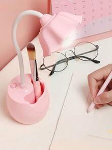 1 قطعة مصباح مكتب عالي الجودة، مصباح طالب LED أسلوب INS الأكثر مبيعًا، مصباح مكتب مراعي للعين للسكن والغرفة والقراءة والكتابة، حامل أقلام، إضاءة رومانسية، مناسب للصالة والغرفة والحمام وديكور المنزل والسفر والزفاف والحفلات وعيد الميلاد، هدية للرجال والأمهات والآباء والأصدقاء المقربين والمعلمين وأعياد الميلاد والسنة الجديدة، اكسسوارات، هدية ممتعة، يأتي مع كابل البيانات