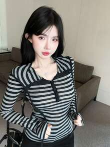 Women Sweatshirts - Đen xám - Xem 8