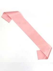 1Pc Custom Text Satin Ribbon, Personalized Quote Sash, Customized Birthday Sash, Customizable Bachelorette Sash, Ideal Gifts For Her Graduation, School Supplies, For Teacher Gifts, For University, For Colleague, For Dorm Rooms, For Teacher, For Boys And Girls, For Teenagers, Junior High School Students, College Students, University Students, Freshman,New Year Glamour - Multicolor - View 21