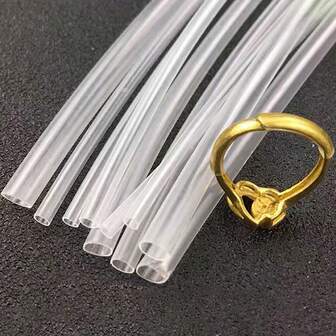 热缩管、戒指保护垫、可调节透明保护套，用于防止衣物和头发被刮伤。