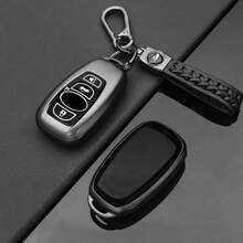 New Grey TPU For Subaru BRZ XV SV Forester Legacy Outback Crosstrek Impreza WRX TPU Fob Shell Car Key Case Cover Keychain Accessories - Grey - View 4