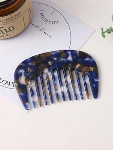 1pc Classic Vintage Small Makeup Comb, Sweet Cute Portable Pocket Size For Women Daily Grooming ,Comb Hair ,Hair Styling Tools - 彩色 - 查看 9