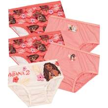 Disney Moana Girls Underwear 5 Pack - Multicolor - View 1