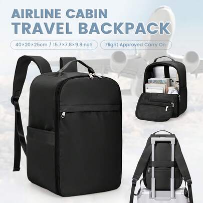 Zaino da viaggio Ryanair, borsa da cabina 40x20x25 con scomparto per scarpe, separazione per asciutto e bagnato, borsa da cabina sotto il sedile, borsa da aviazione, zaino da viaggio da donna, zaino casual certificato per l'aviazione, zaino da cabina sotto il sedile 40x20x25 cm per compagnie aeree, zaino da viaggio approvato dalle compagnie aeree con scomparto per scarpe per donna, borsa da viaggio leggera e impermeabile per Ryanair Easy Jet, borsa da lavoro versatile, zaino per università, borsone da weekend per vacanze, palestra, spostamenti quotidiani, borsa da viaggio per il ritorno a scuola per uomo e donna, regali di Natale, zaino da viaggio per esterni, borsa da weekend aziendale con uscita USB, zaino da viaggio impermeabile da uomo