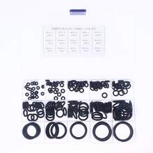 175/200Pcs Sealing Elastic Band Rubber O Ring Set Gaskets Seal Nitrile Rubber Bands High Pressure O-Rings Repair Kit