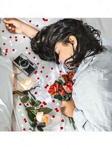 Holiday Ribbon Decorative Heart Printed Ribbon Gift Packaging Woven Rope Handmade DIY Korean Flower Arrangement Tying Rope, Cake, Birthday Box Packaging Ribbon Gift Gift Packaging Woven Braid Tying Bow, Flower Bouquet Gift Cake Packaging Floral Satin Ribbon Back To School Valentine Day