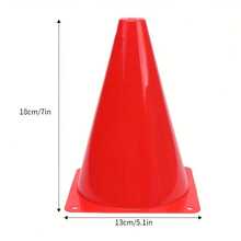 10pcs 7.09-Inch Multi-Color Training Cones, PVC Traffic Safety Cones, Suitable For Football, Sports, And Field Marking Cones, Male And Female Universal Training Equipment
