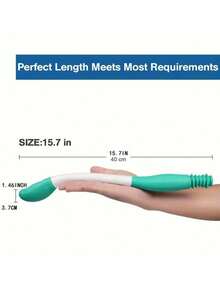 Toilet Aids For Wiping - 15" Long Reach Comfort Butt Wiper Tools - Bathroom Bottom Buddy Wiping Self Assist For Disabled,Elderly,Pregnant,Overweight People And Back Surgery Recovery