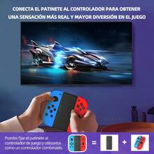 Joypad BT 5.2 RGB para Switch Mando Joy Controller compatible con Nintend Switch/Lite/Oled Joycons Joystick con vibración de 6 ejes - Multicolor - Ver 8