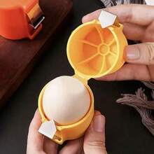 2pcs Egg Separator And Peeler - Quick And Easy Egg Separation Tool, Manual Egg Shell Removal Tool, Essential Kitchen Gadget - Perfect Small Gift - Egg Shell Peeling Equipment