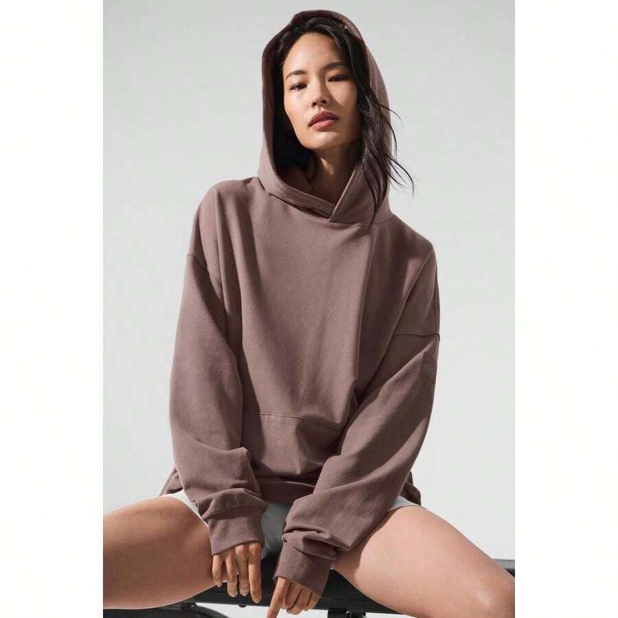 Alo Yoga Double Take Hoodie - Black | - 菇 - 查看 1