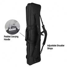 Outdoor Tactical Soft Gun Bag, Shooting Range Rifle Shoulder Bag, Sports Backpack, Fishing Gear Storage Bag, Hunting Carriage Handbag, Large Capacity Dual-Use Tactical Backpack - Màu Khaki - Xem 6