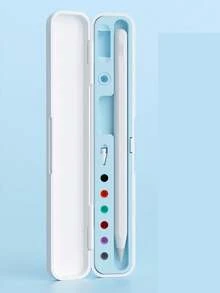 1pc Apple Pencil Holder Case, Adapter & Tip Cover Accessories For Apple Pencil 1st & 2nd Generation, Portable - Multicolor - View 6