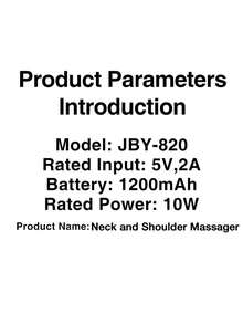 1 قطعة مدلك واقعي للرقبة والكتف، 3 أوضاع تدليك، وظيفة التسخين، بطارية قابلة للشحن 1200 مللي أمبير، 6 رؤوس تدليك من السيليكون الناعم، درجة حرارة التسخين قابلة للتعديل، يلبي احتياجات التدليك المختلفة