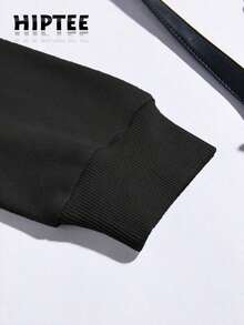 A Bit Of A Misfit Shirt - Misfit Island Christmas Sweatshirt, Rudolph Reindeer Xmas Cotton Blend Long Sleeve Shirt, The Red Nosed Reindeer Pullover Tops For Spring / Fall / Winter-Unisex Women & Men's Festival Daily Wear Comfort Tops - 黑色 - 查看 4