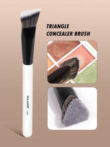 MAANGE 1支耐用多功能化妆刷，专业高效，适用于各种妆容，包括面部刷、散粉刷、腮红刷、遮瑕刷、轮廓刷、鼻部轮廓刷、高光刷、粉底刷、细节刷等，适合日常面部妆容，也适用于液体粉底。适合女性、妈妈、妻子、姐妹、少女、朋友等使用。 - 彩色 - 查看 1