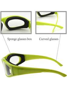 Onion Goggles, Kitchen Cooking & Grilling Splash Guard, Protects Eyes From Hot Oil And Spices, Durable Plastic Material, Ideal For Cooking, Grilling And Food Preparation Safety, Fashionable Accessory, Practical Glasses.