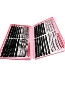 Large Capacity Eyelash Book 776 Pcs Mange Lashes With Spiky Effect Fairy Lashes Anime Eyelashes And 50D 60D 80D100D Fluffy Wispy Soft Lashes 6 Styles Lash Clusters Spike Lashes Individual Lash Clusters, Multi-Type Natural Look,Lashes Clusters Lashes Dramatic Look DIY Your Lashes In Your Way At Homelash Clusters,Eyelash Clusters,Individual Eyelashes,Lashes,Fake Lashes - màu đen - Xem 8