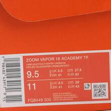 Nike Men's ZOOM VAPOR 16 ACADEMY TF Football/Soccer Shoes, Low-Top FQ8449-300 - Green - View 6