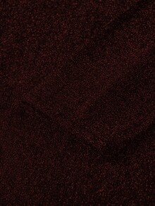 Elegant Formal Party Sequin Dress, Off-Shoulder, Cinched Waist, Slit, Green Midi Dress - Burgundy - View 7